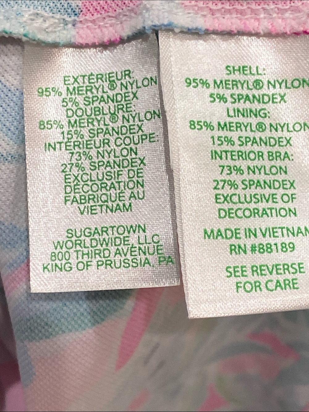 Lilly Pulitzer NWT Racerback Dress w/White Skort was $188 size LARGE - Picture 10 of 10